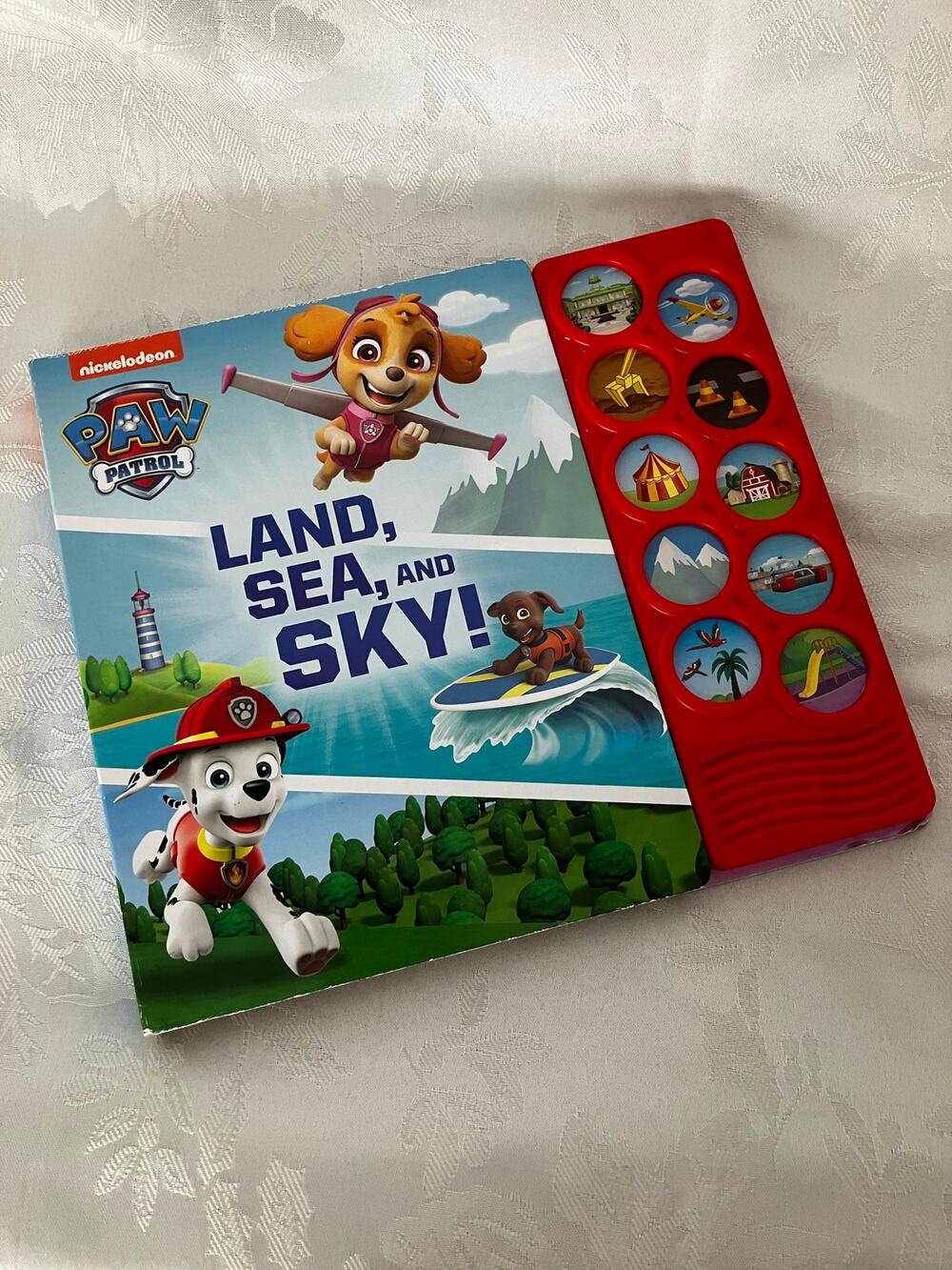 Paw Patrol Land Sea and Sky Interactive Sound Book Nickelodeon Tested Works